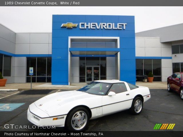 1989 Chevrolet Corvette Coupe in White