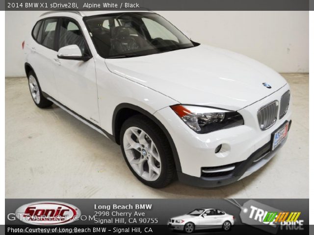 2014 BMW X1 sDrive28i in Alpine White