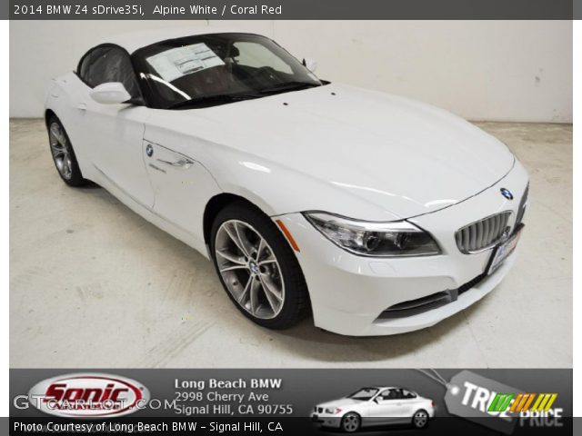 2014 BMW Z4 sDrive35i in Alpine White