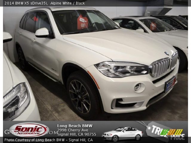 2014 BMW X5 sDrive35i in Alpine White