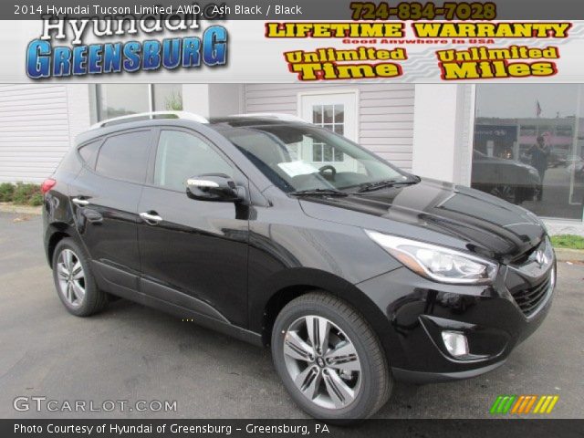 2014 Hyundai Tucson Limited AWD in Ash Black