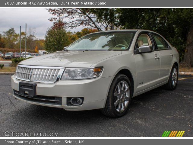 2007 Lincoln MKZ AWD Sedan in Dune Pearl Metallic