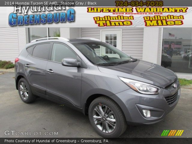 2014 Hyundai Tucson SE AWD in Shadow Gray