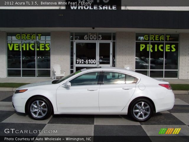2012 Acura TL 3.5 in Bellanova White Pearl