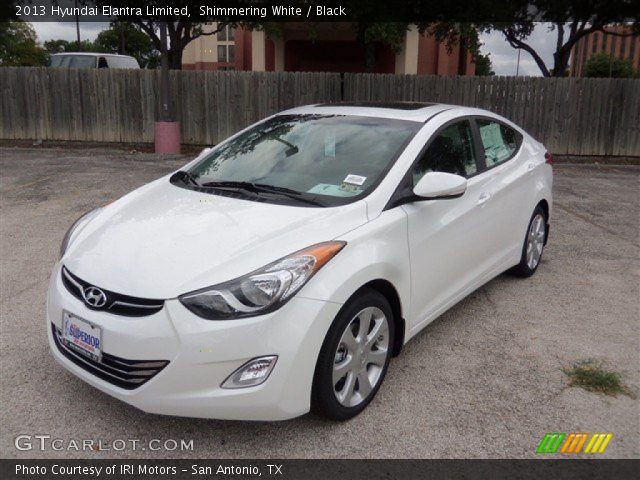 2013 Hyundai Elantra Limited in Shimmering White