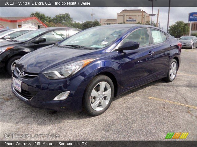 2013 Hyundai Elantra GLS in Indigo Night