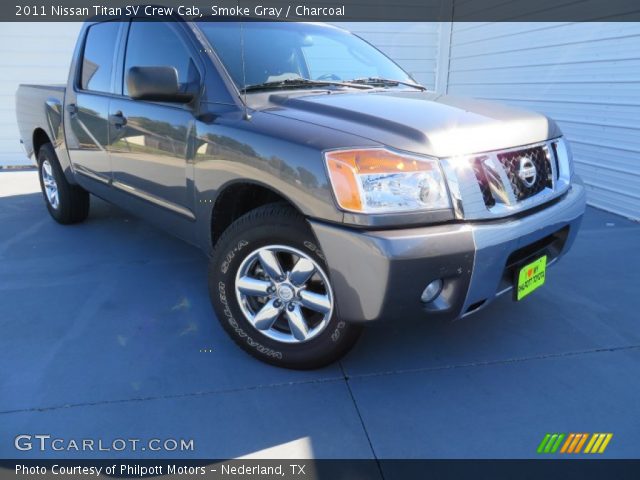 2011 Nissan Titan SV Crew Cab in Smoke Gray