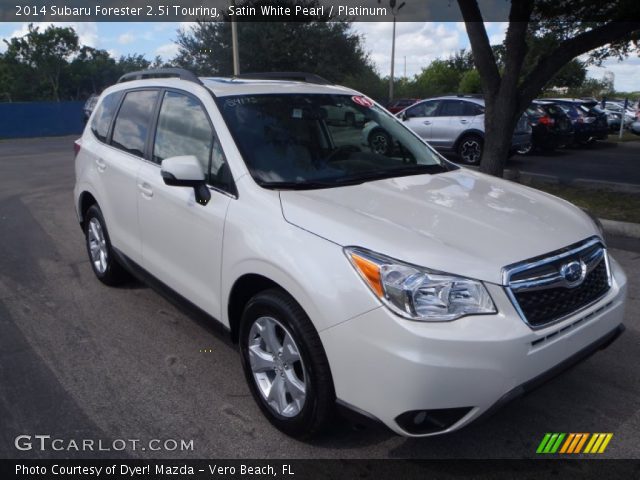 2014 Subaru Forester 2.5i Touring in Satin White Pearl