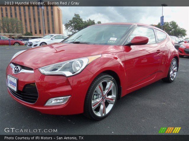 2013 Hyundai Veloster  in Boston Red