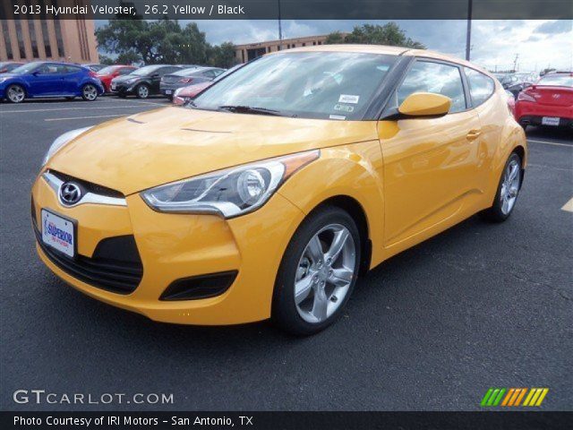2013 Hyundai Veloster  in 26.2 Yellow
