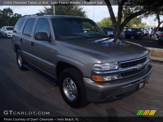 2000 Chevrolet Tahoe LS 4x4 in Light Pewter Metallic