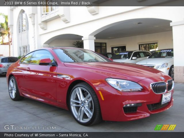 2013 BMW 6 Series 640i Coupe in Imola Red