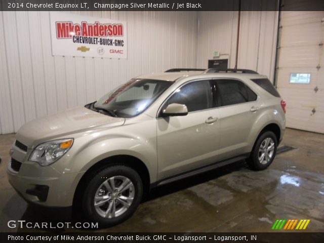 2014 Chevrolet Equinox LT in Champagne Silver Metallic