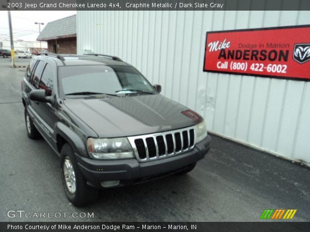 2003 Jeep Grand Cherokee Laredo 4x4 in Graphite Metallic