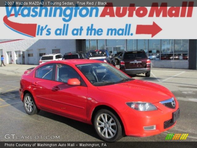 2007 Mazda MAZDA3 i Touring Sedan in True Red