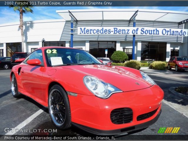 2002 Porsche 911 Turbo Coupe in Guards Red