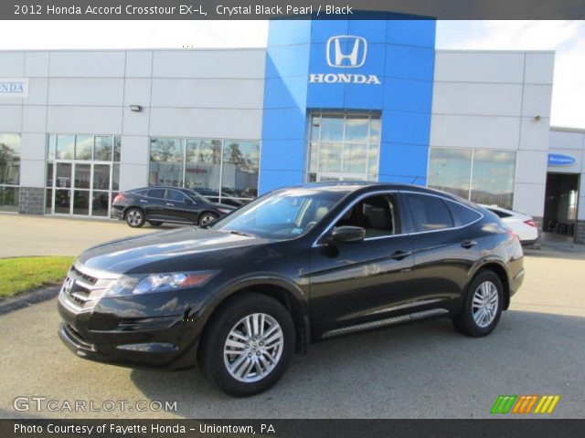 2012 Honda Accord Crosstour EX-L in Crystal Black Pearl