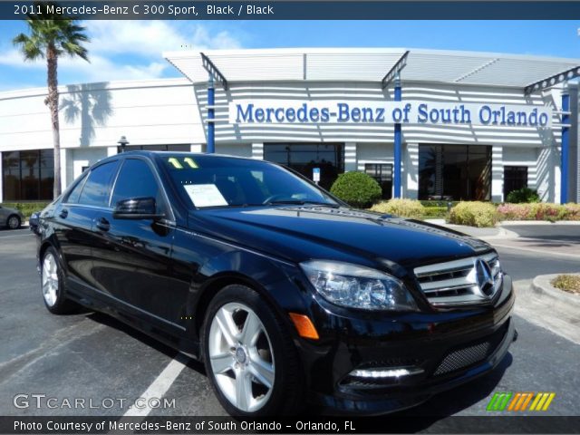 2011 Mercedes-Benz C 300 Sport in Black