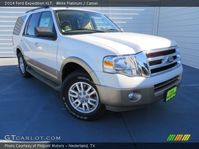 2014 Ford Expedition XLT in White Platinum