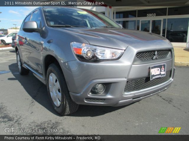 2011 Mitsubishi Outlander Sport ES in Mercury Gray