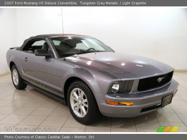 2007 Ford Mustang V6 Deluxe Convertible in Tungsten Grey Metallic