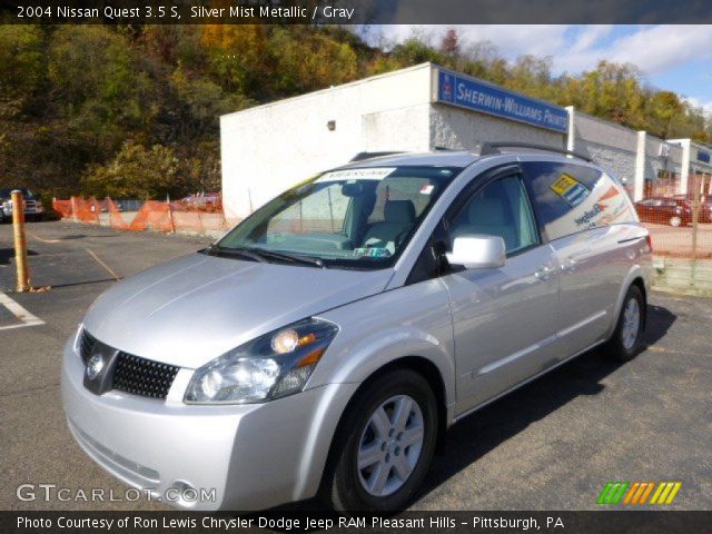 2004 Nissan Quest 3.5 S in Silver Mist Metallic
