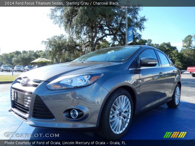 2014 Ford Focus Titanium Sedan in Sterling Gray