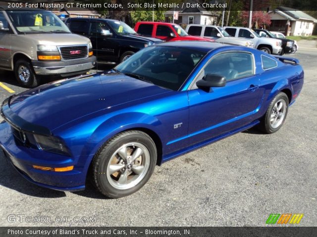 2005 Ford Mustang GT Premium Coupe in Sonic Blue Metallic