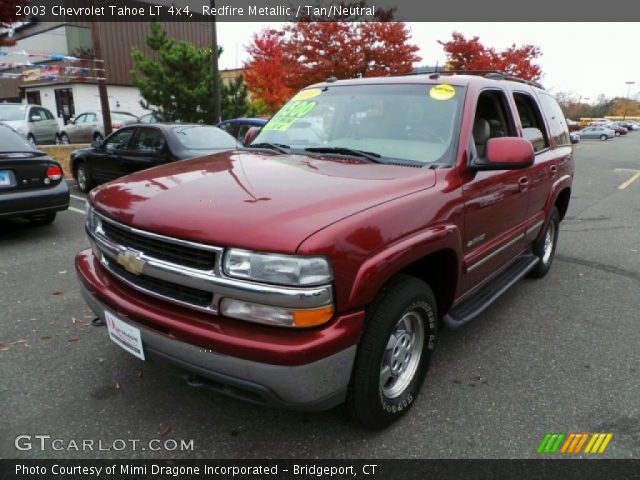 2003 Chevrolet Tahoe LT 4x4 in Redfire Metallic