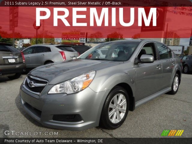 2011 Subaru Legacy 2.5i Premium in Steel Silver Metallic