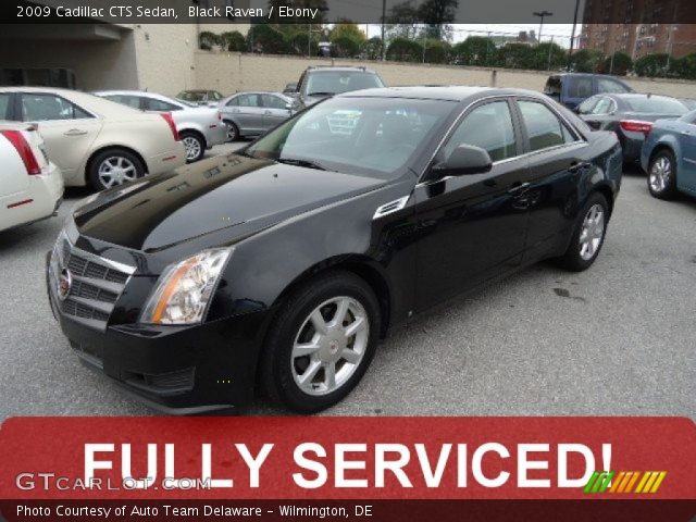 2009 Cadillac CTS Sedan in Black Raven