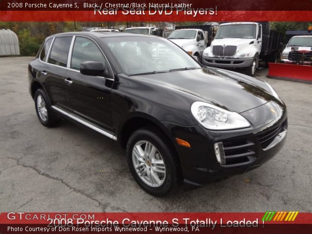 2008 Porsche Cayenne S in Black