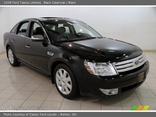 2008 Ford Taurus Limited in Black Clearcoat