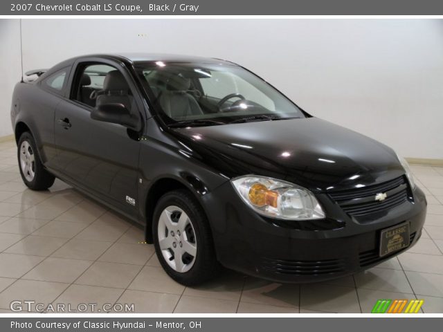 2007 Chevrolet Cobalt LS Coupe in Black
