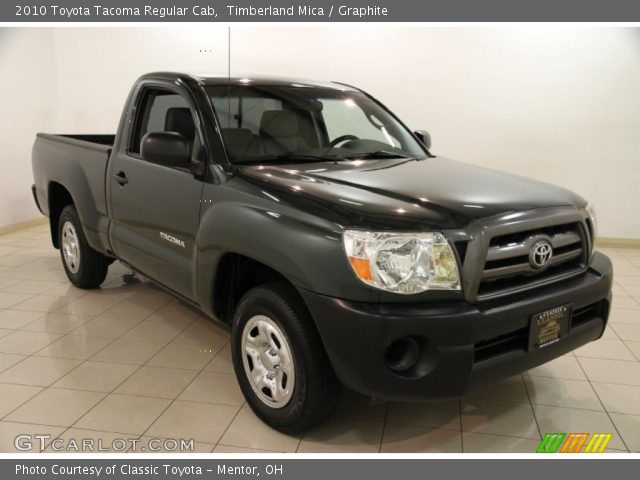 2010 Toyota Tacoma Regular Cab in Timberland Mica
