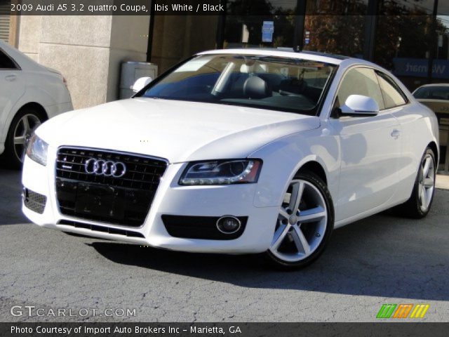 2009 Audi A5 3.2 quattro Coupe in Ibis White