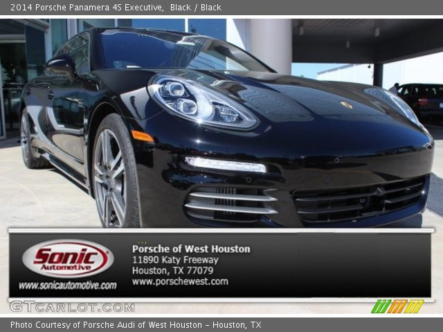 2014 Porsche Panamera 4S Executive in Black