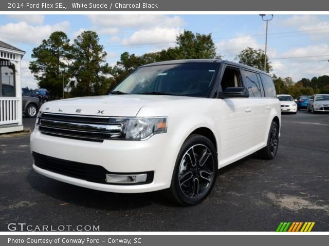2014 Ford Flex SEL in White Suede