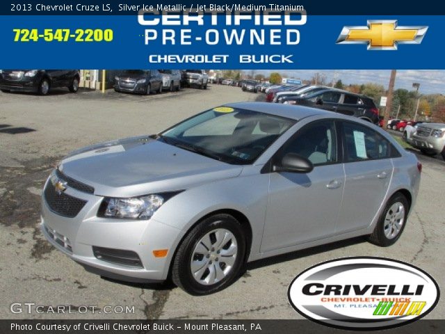2013 Chevrolet Cruze LS in Silver Ice Metallic