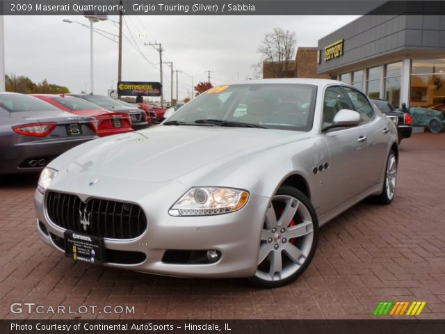 2009 Maserati Quattroporte  in Grigio Touring (Silver)