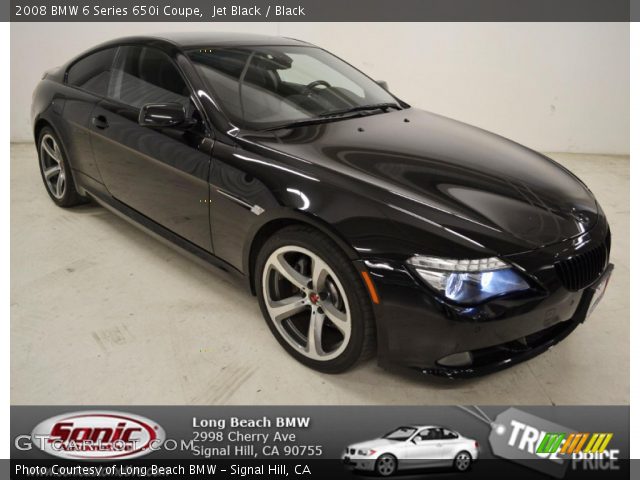 2008 BMW 6 Series 650i Coupe in Jet Black