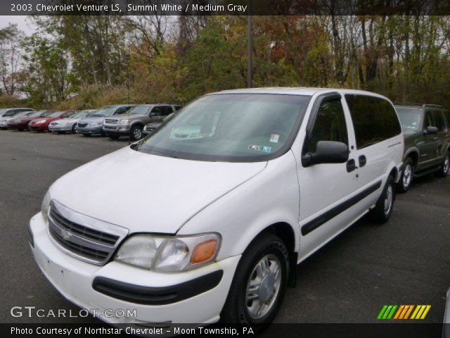 2003 Chevrolet Venture LS in Summit White