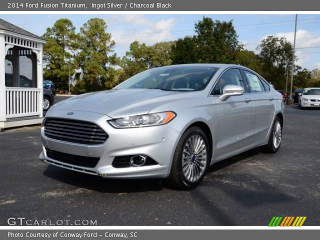 2014 Ford Fusion Titanium in Ingot Silver