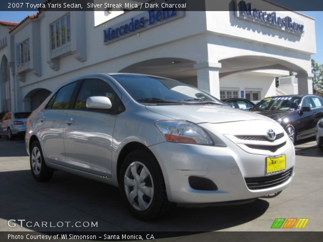 2007 Toyota Yaris Sedan in Silver Streak Mica