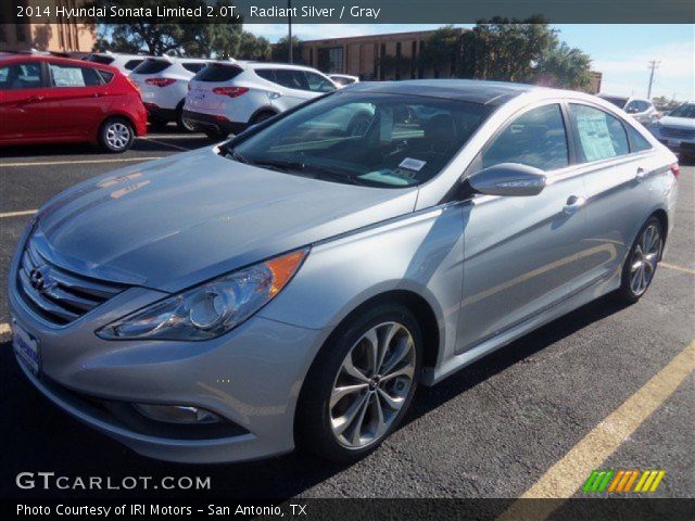 2014 Hyundai Sonata Limited 2.0T in Radiant Silver