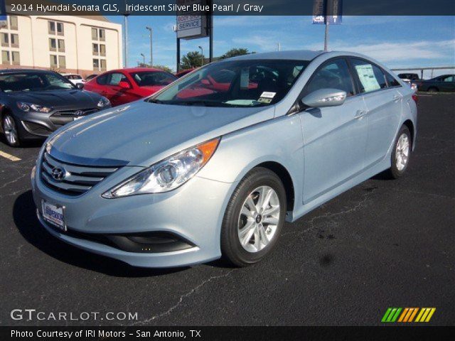 2014 Hyundai Sonata GLS in Iridescent Silver Blue Pearl