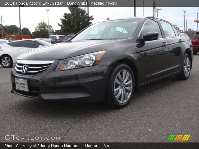2011 Honda Accord EX-L Sedan in Dark Amber Metallic