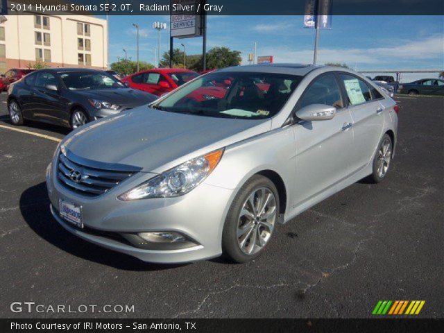 2014 Hyundai Sonata SE 2.0T in Radiant Silver