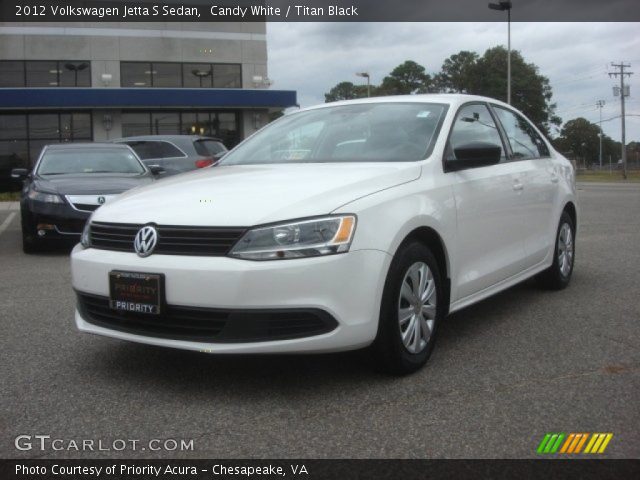 2012 Volkswagen Jetta S Sedan in Candy White