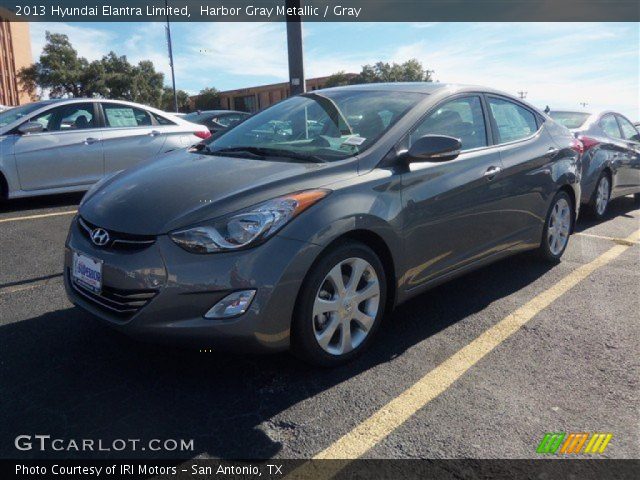 2013 Hyundai Elantra Limited in Harbor Gray Metallic